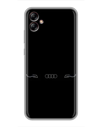 Чехол для Samsung Galaxy A04e (A042) с картинкой «Audi — световой подпись»