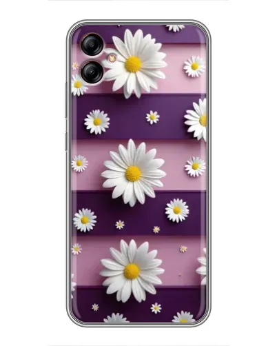 Чехол для Samsung Galaxy A04e (A042) с картинкой «Ромашки на фиолетовом» Чехол для Samsung Galaxy A04e (A042) с картинкой «Ромашки на фиолетовом»
