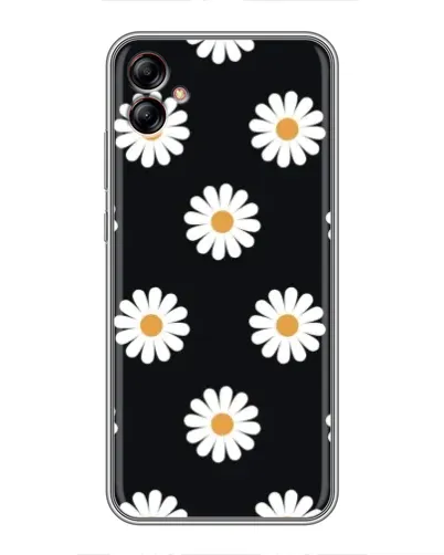 Чехол для Samsung Galaxy A04e (A042) с картинкой «Ромашки на черном» Чехол для Samsung Galaxy A04e (A042) с картинкой «Ромашки на черном»