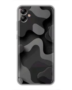 Чехол для Samsung Galaxy A04e (A042) с картинкой «Темный абстрактный камуфляж» Чехол для Samsung Galaxy A04e (A042) с картинкой «Темный абстрактный камуфляж»
