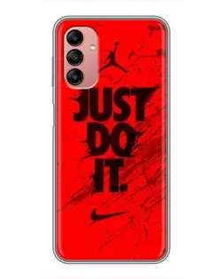 Чехол для Samsung Galaxy A04s с картинкой «Nike Just Do It» Чехол для Samsung Galaxy A04s с картинкой «Nike Just Do It»
