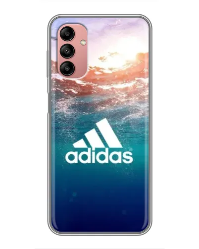 Чехол для Samsung Galaxy A04s с картинкой «Океанская глубина адидас» Чехол для Samsung Galaxy A04s с картинкой «Океанская глубина адидас»