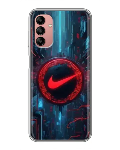Чохол для Samsung Galaxy A04s з картинкою «Техногенний стиль Nike»