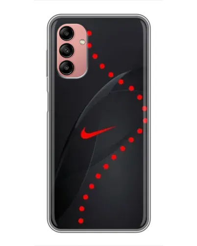 Чохол для Samsung Galaxy A04s з картинкою «Абстрактний дизайн Nike»