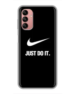 Чохол для Samsung Galaxy A04s з картинкою «Класичний принт Nike»