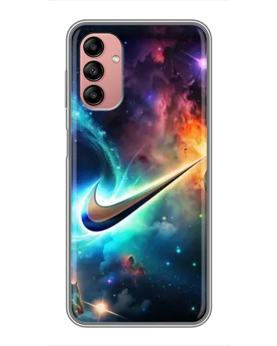 Чохол для Samsung Galaxy A04s з картинкою «Космічний Nike Swoosh»