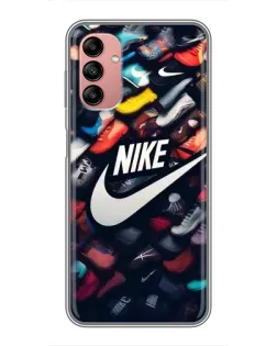 Чохол для Samsung Galaxy A04s з картинкою «Колекція кросівок Nike»