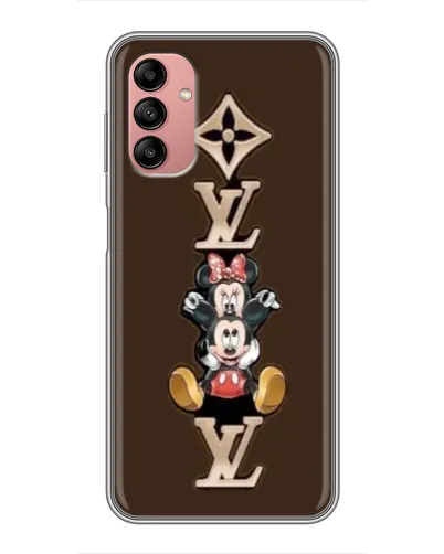 Чохол для Samsung Galaxy A04s з картинкою «LV та Міккі Маус»