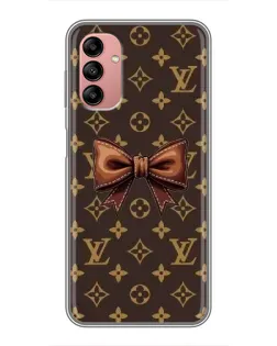 Чохол для Samsung Galaxy A04s з картинкою «LV з бантом»