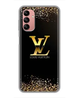 Чохол для Samsung Galaxy A04s з картинкою «LV — золоті іскри»