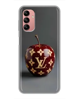Чохол для Samsung Galaxy A04s з картинкою «Червоне яблуко LV»