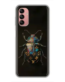 Чохол для Samsung Galaxy A04s з картинкою «LV — мармуровий принт»