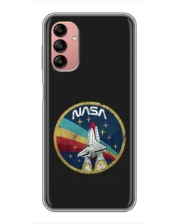 Чохол для Samsung Galaxy A04s з картинкою «NASA — емблема місії»