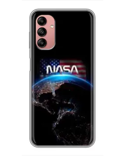 Чохол для Samsung Galaxy A04s з картинкою «Земля з космосу NASA»