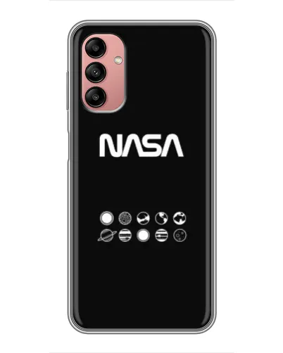 Чохол для Samsung Galaxy A04s з картинкою «NASA — технічний принт»