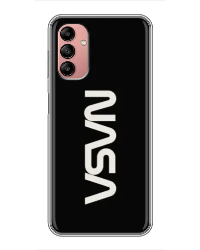 Чохол для Samsung Galaxy A04s з картинкою «NASA — вертикальний логотип»