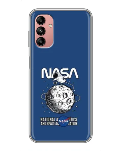 Чохол для Samsung Galaxy A04s з картинкою «NASA — місячна місія»