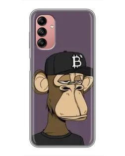 Чохол для Samsung Galaxy A04s з картинкою «Bored Ape в кепці»