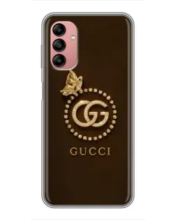 Чохол для Samsung Galaxy A04s з картинкою «Gucci — золотий метелик»