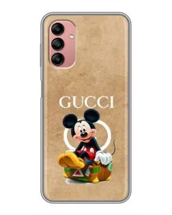 Чохол для Samsung Galaxy A04s з картинкою «Міккі Маус Gucci — крафт»