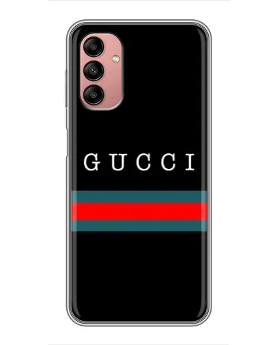 Чохол для Samsung Galaxy A04s з картинкою «Gucci — червоний пояс»
