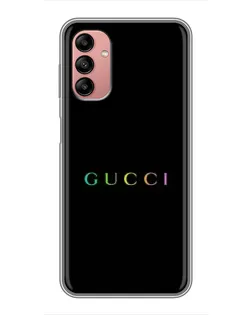 Чехол для Samsung Galaxy A04s с картинкой «Gucci — неоновый минимализм»