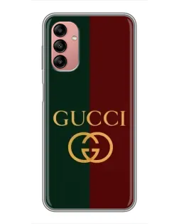 Чехол для Samsung Galaxy A04s с картинкой «Gucci — темно-зеленый градиент»