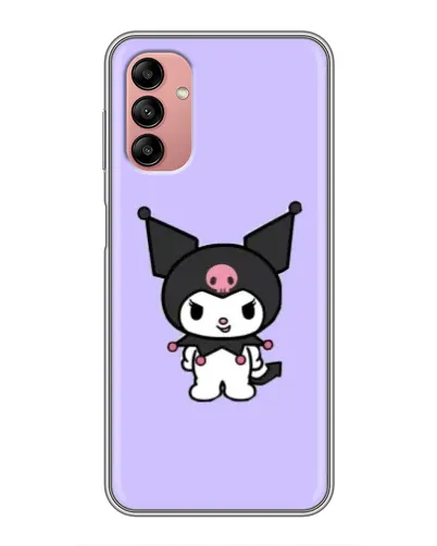 Чохол для Samsung Galaxy A04s з картинкою «Kuromi — ніжний фіолетовий»