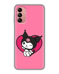 Чохол для Samsung Galaxy A04s з картинкою «Kuromi — любов у серці»