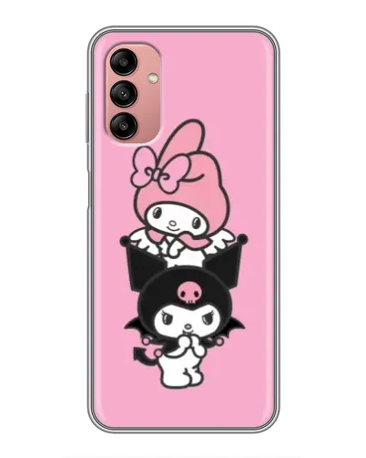 Чохол для Samsung Galaxy A04s з картинкою «Тріо My Melody та Kuromi»