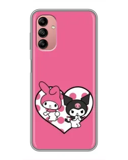 Чохол для Samsung Galaxy A04s з картинкою «Kuromi та My Melody»