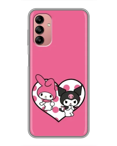 Чохол для Samsung Galaxy A04s з картинкою «Kuromi та My Melody»