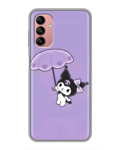 Чохол для Samsung Galaxy A04s з картинкою «Kuromi з парасолькою»