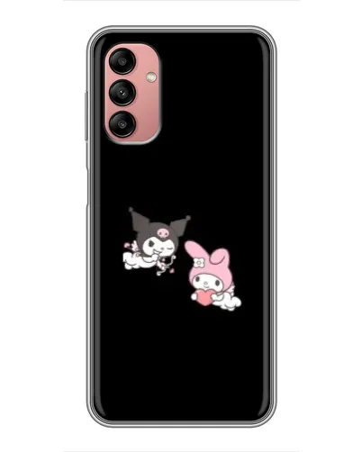 Чохол для Samsung Galaxy A04s з картинкою «My Melody та Kuromi»