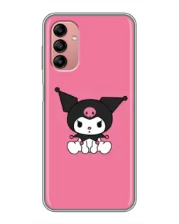 Чохол для Samsung Galaxy A04s з картинкою «Похмура Kuromi»