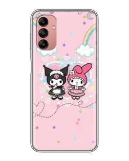 Чохол для Samsung Galaxy A04s з картинкою «My Melody та Kuromi»