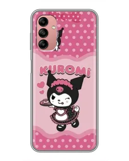 Чохол для Samsung Galaxy A04s з картинкою «Kuromi в окулярах»