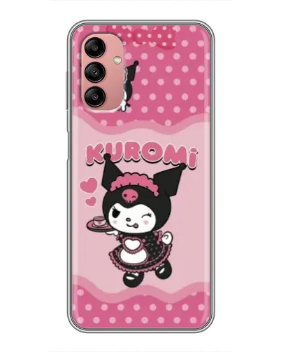 Чохол для Samsung Galaxy A04s з картинкою «Kuromi в окулярах»