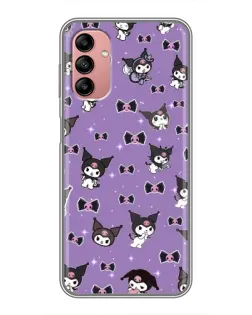 Чохол для Samsung Galaxy A04s з картинкою «Kuromi — патерн»
