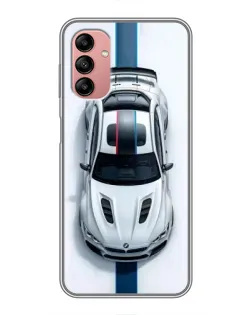 Чохол для Samsung Galaxy A04s з картинкою «Вид зверху — BMW M»