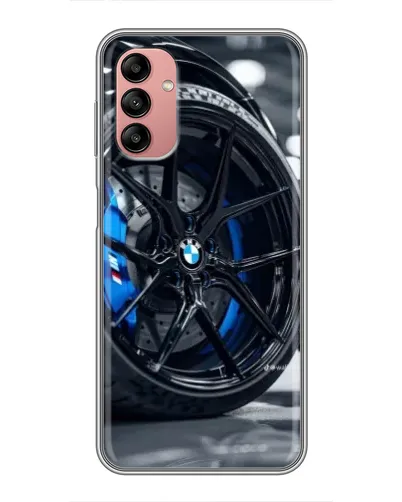 Чохол для Samsung Galaxy A04s з картинкою «Колесо BMW зблизька»