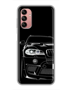 Чохол для Samsung Galaxy A04s з картинкою «Темний силует BMW»