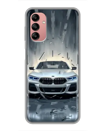 Чохол для Samsung Galaxy A04s з картинкою «BMW у світлі фар»