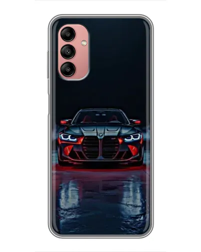 Чохол для Samsung Galaxy A04s з картинкою «BMW на мокрій дорозі»