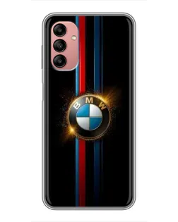 Чохол для Samsung Galaxy A04s з картинкою «BMW M-Power неон»