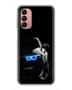 Чохол для Samsung Galaxy A04s з картинкою «BMW — нічний погляд»