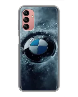 Чохол для Samsung Galaxy A04s з картинкою «Логотип BMW — лід»