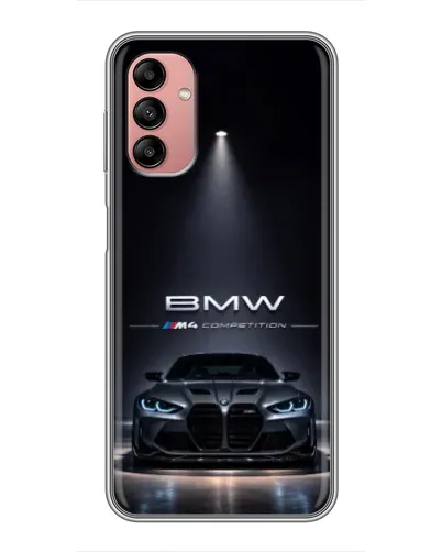 Чехол для Samsung Galaxy A04s с картинкой «BMW сквозь ночной город» Чехол для Samsung Galaxy A04s с картинкой «BMW сквозь ночной город»