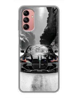 Чохол для Samsung Galaxy A04s з картинкою «BMW — акварельний дрифт»