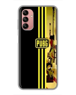 Чохол для Samsung Galaxy A04s з картинкою «PUBG — камуфляжний шолом»